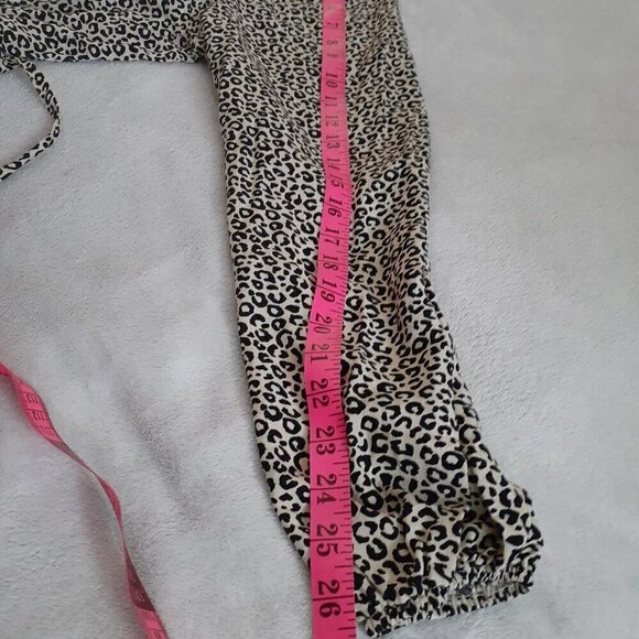 ASOS Women's Size 6 (UK 10) Cream Animal Print Milkmaid Corset Mini Dress - Picture 16 of 16